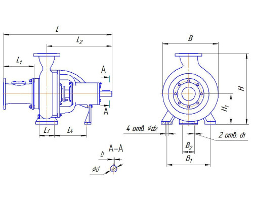 Насос 2СМ 250-200-400/4а